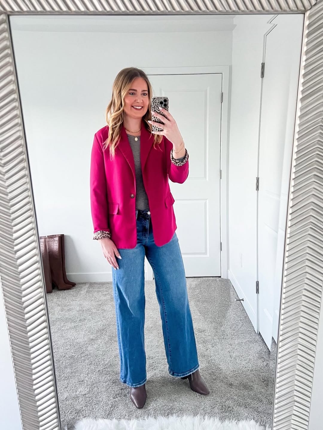 Pastel Blazer with Jeans
