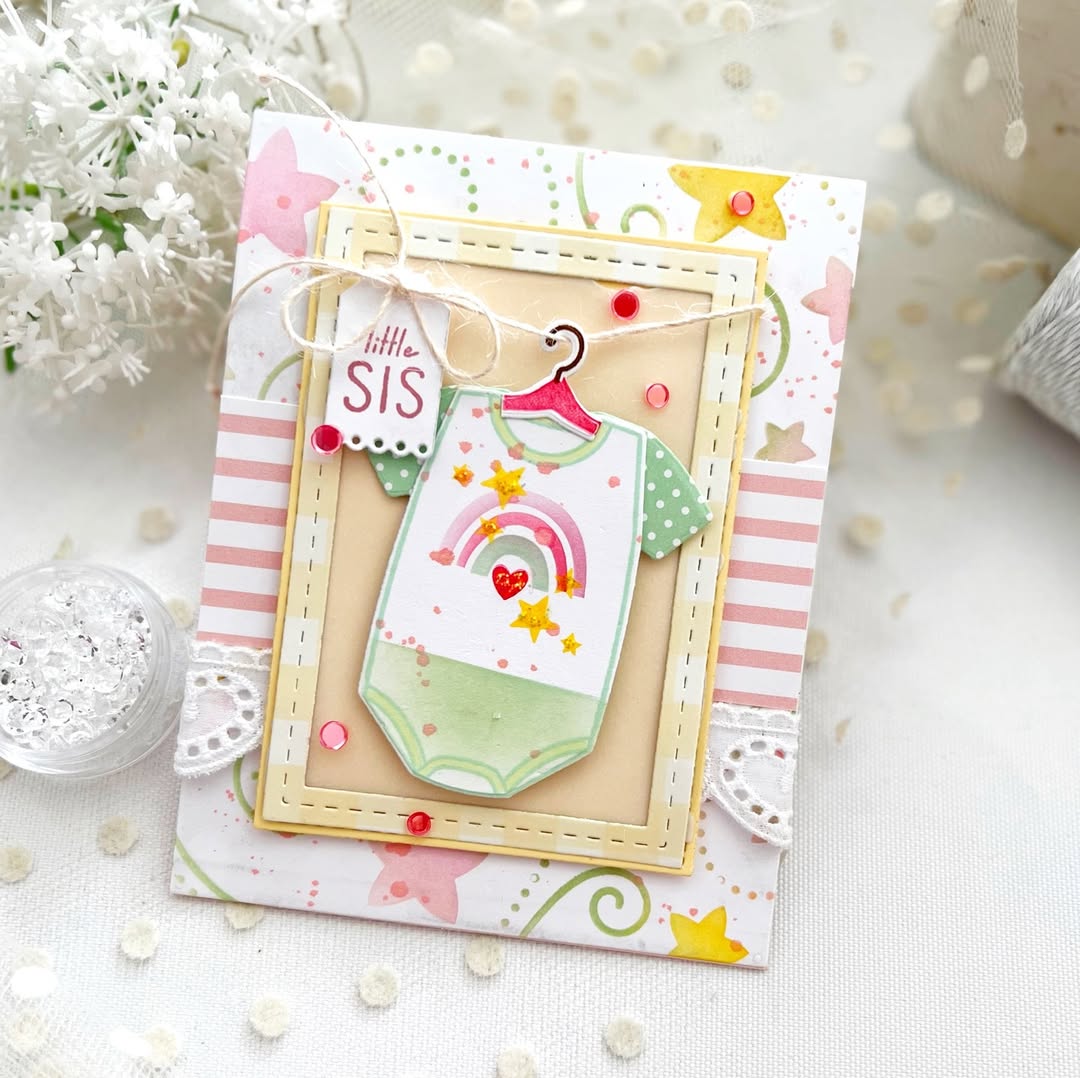 Pattern Stamp Onesies