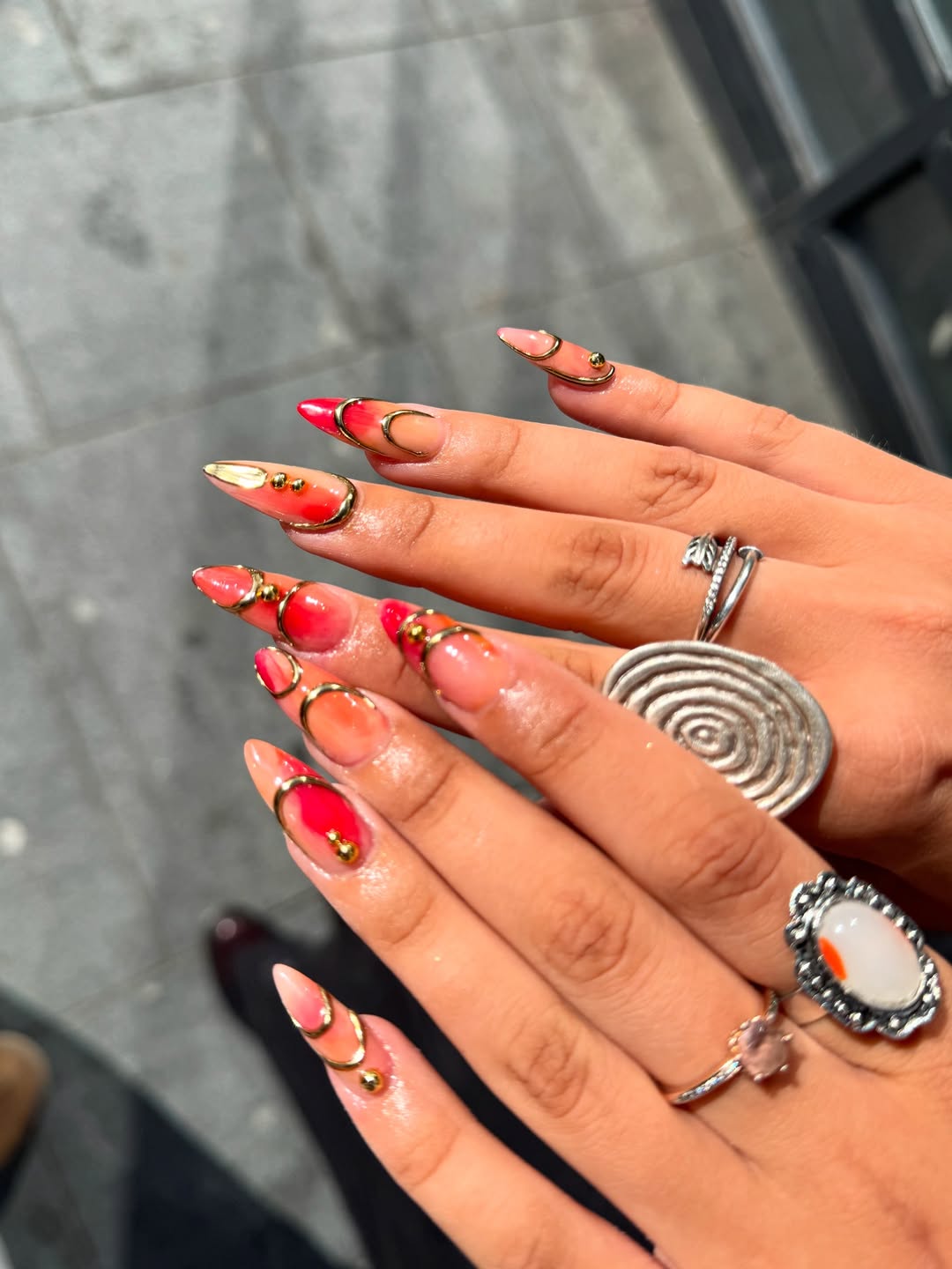 Peachy Nails