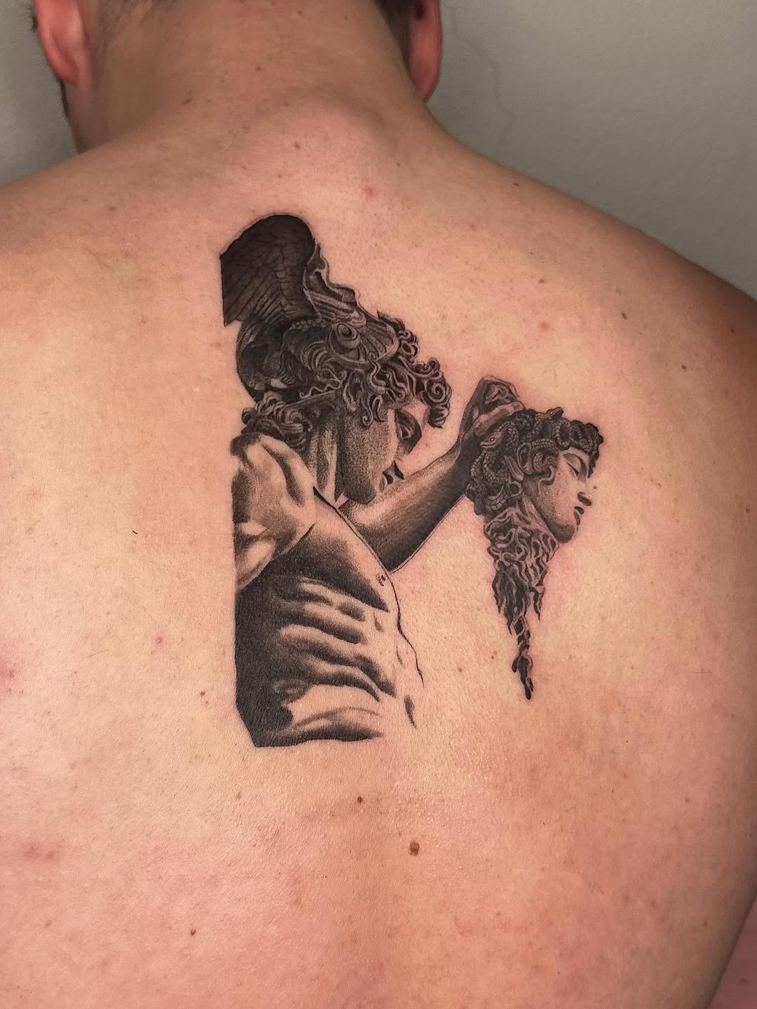 Perseus and Medusa Tattoo