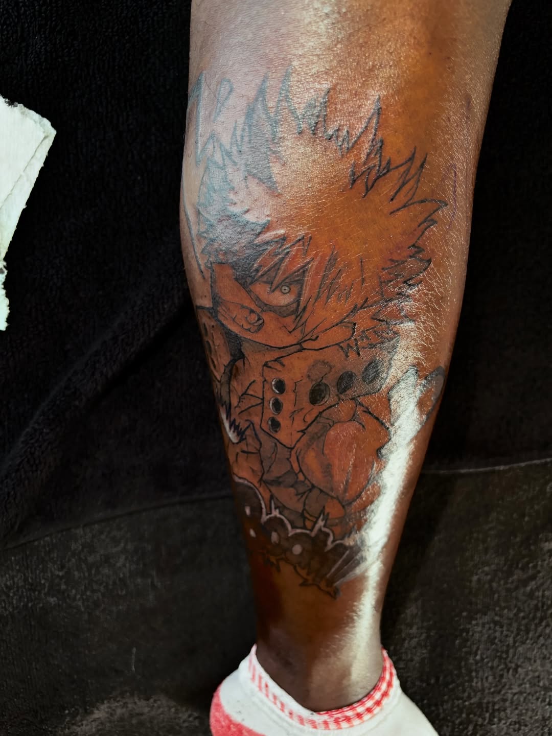 Pop Art Bakugo Tattoo