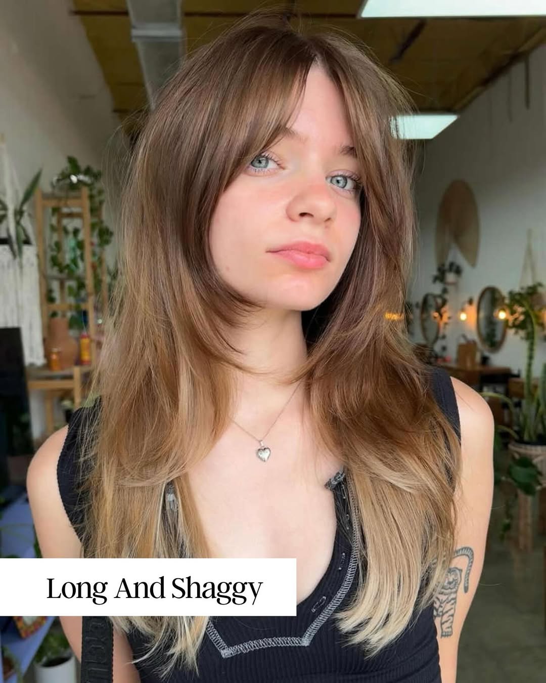 Shaggy Layered Hair