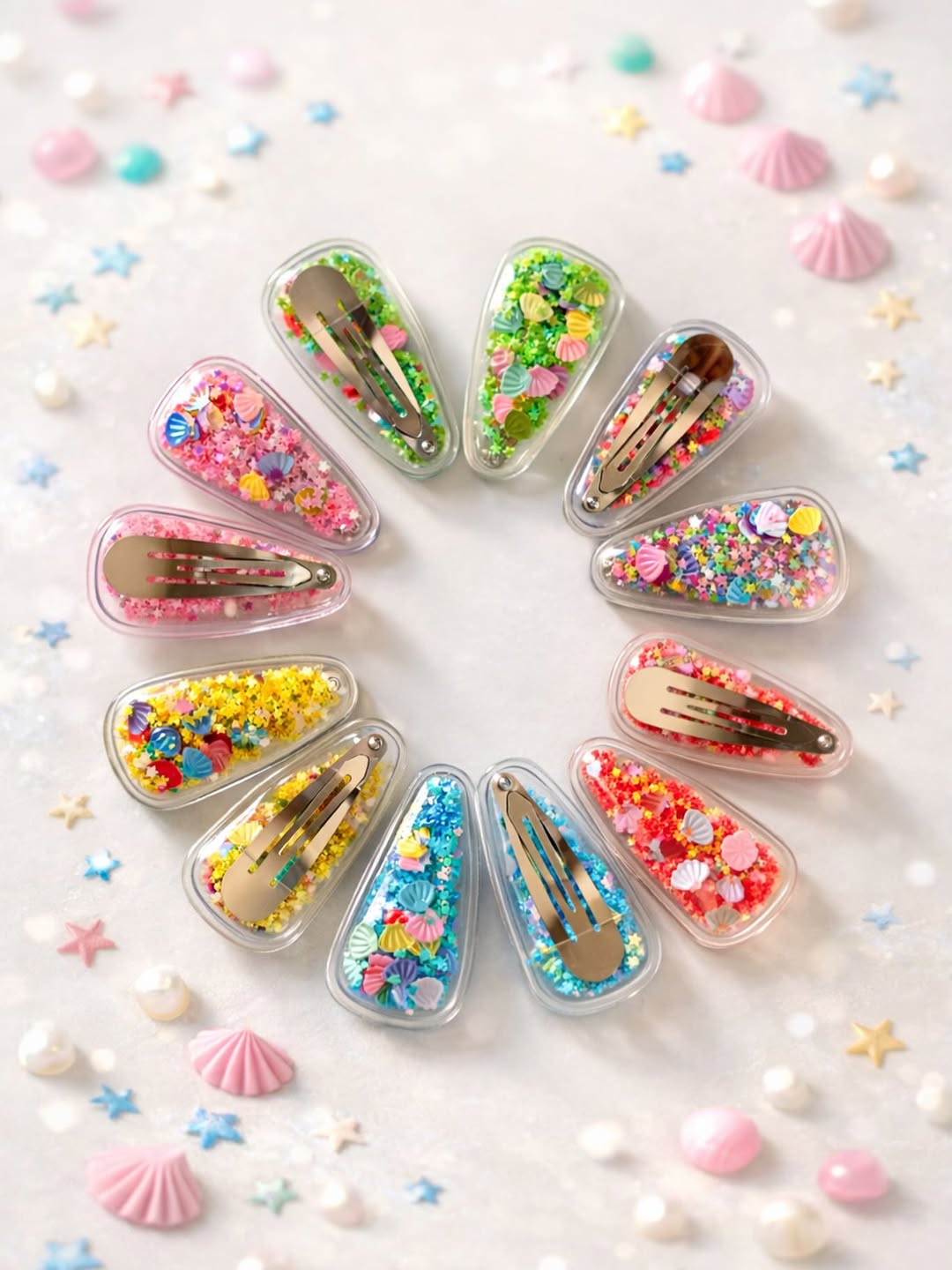Sparkly Hair Clips