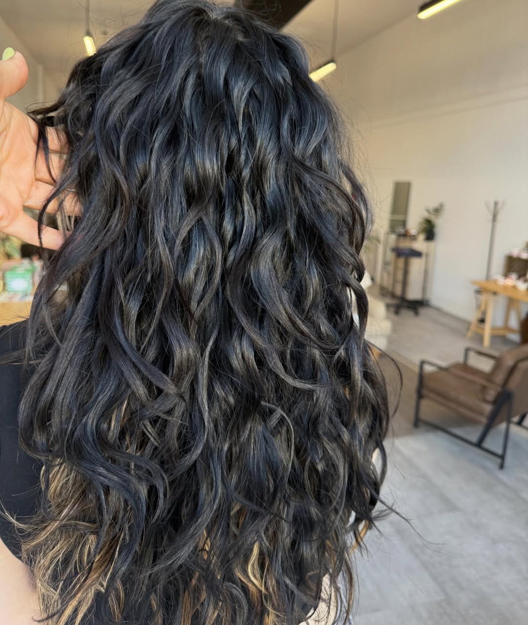 Textured Wavy Hair