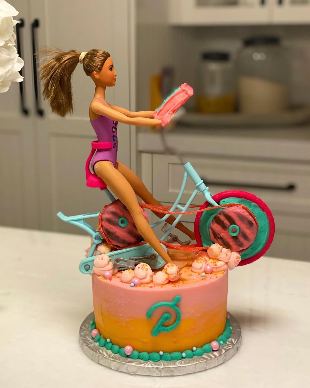 Barbies Sports Cake