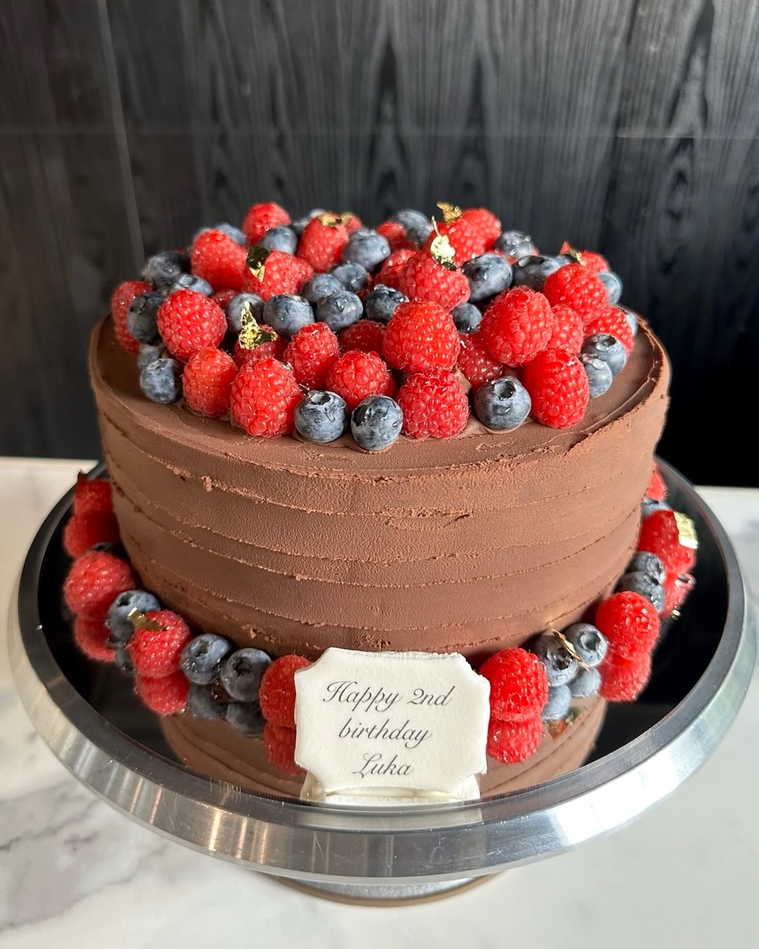 Berry-Topped Cake