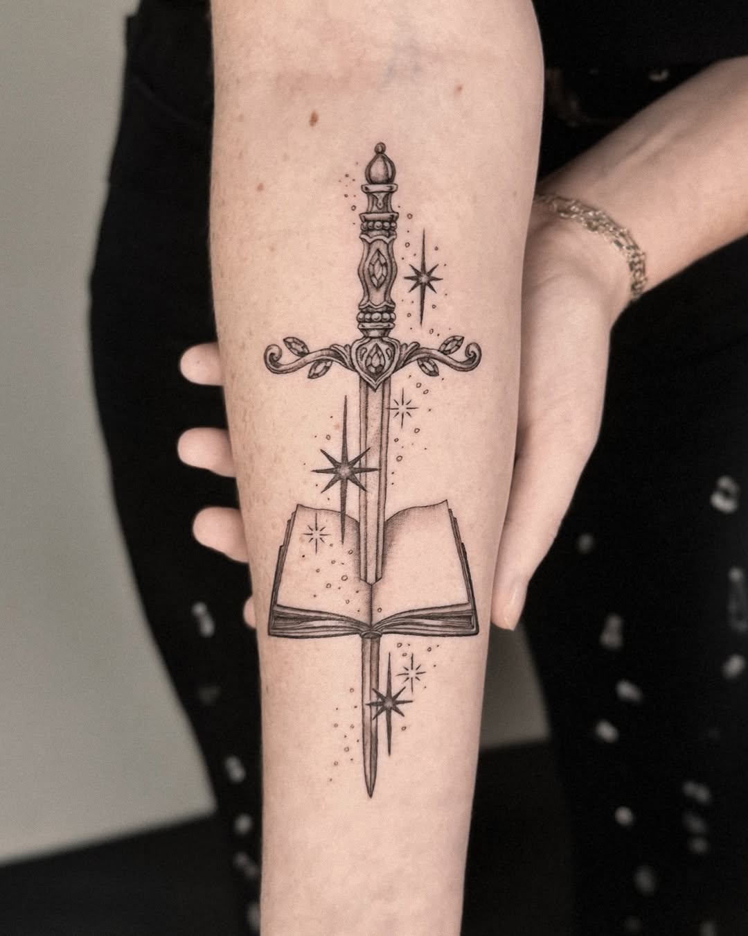 Book + Sword Design