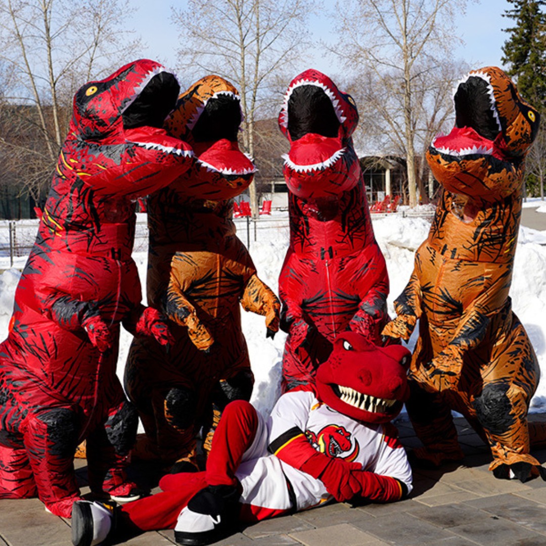 Dinosaur costume theme