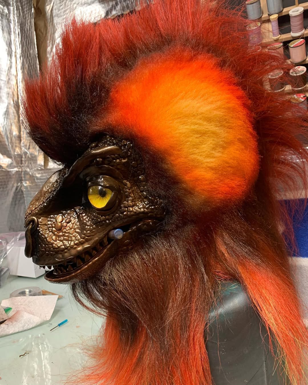 Dinosaur mask