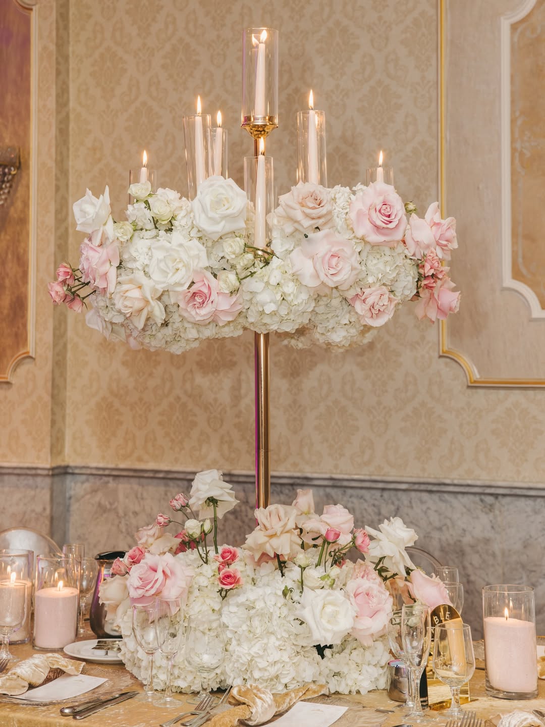 Floral Candle Holders