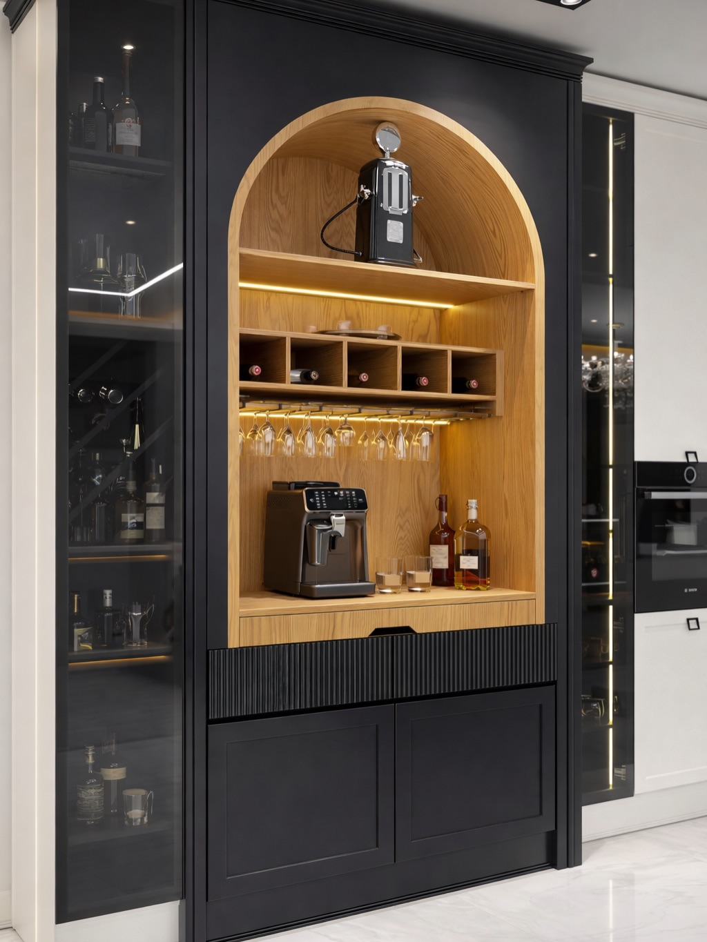 Foldable Cabinet Bar
