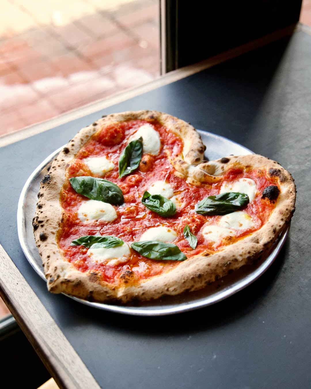 Heart-Shaped Pizzas