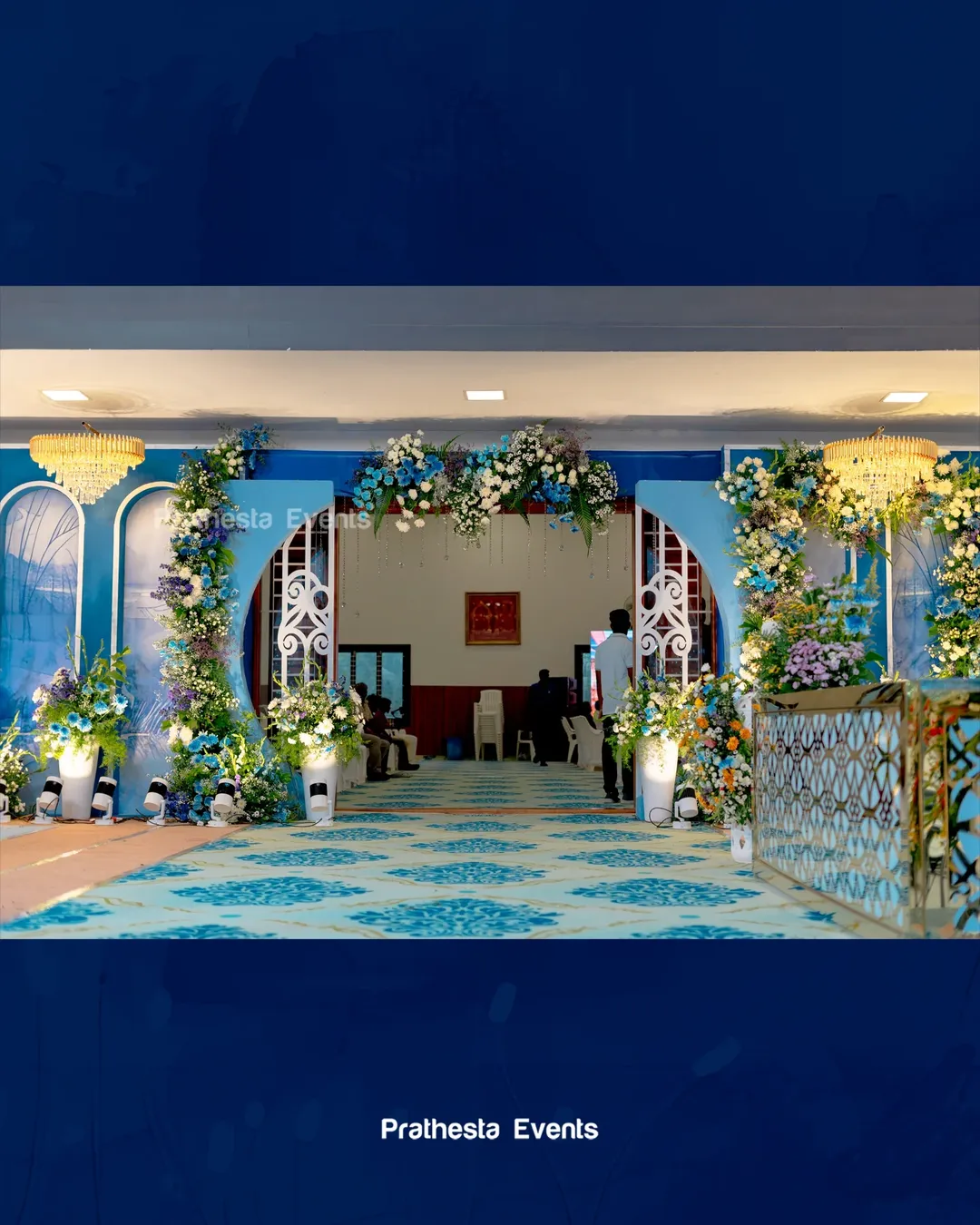 Mini Flower Chandeliers