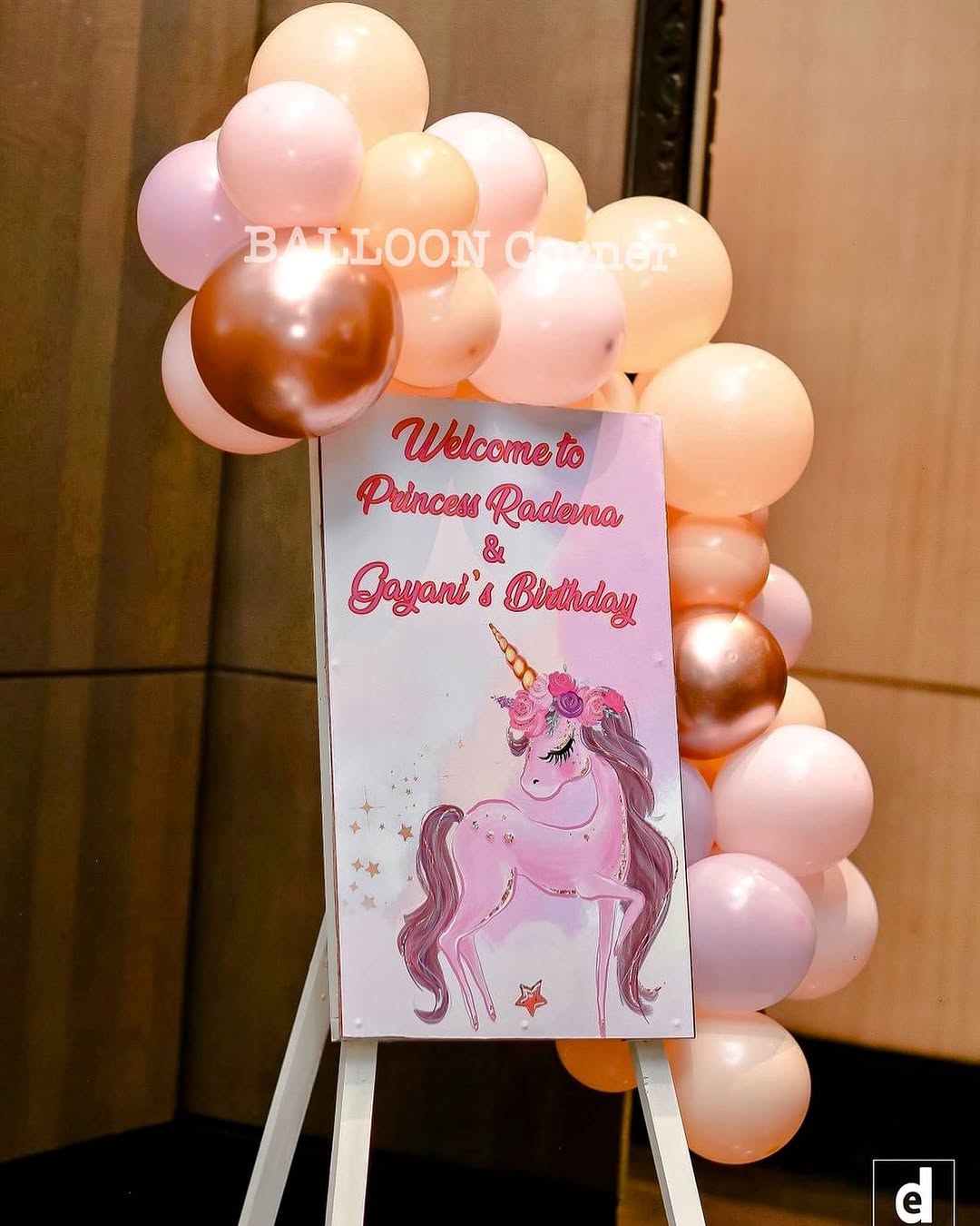 Unicorn Welcome Board