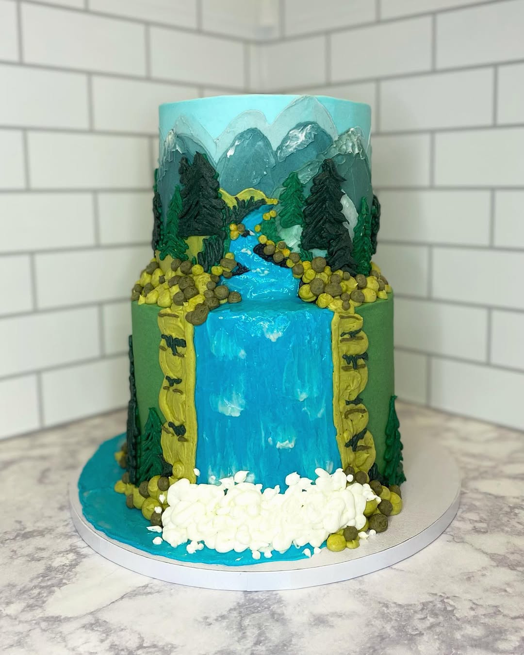 Waterfall Cake
