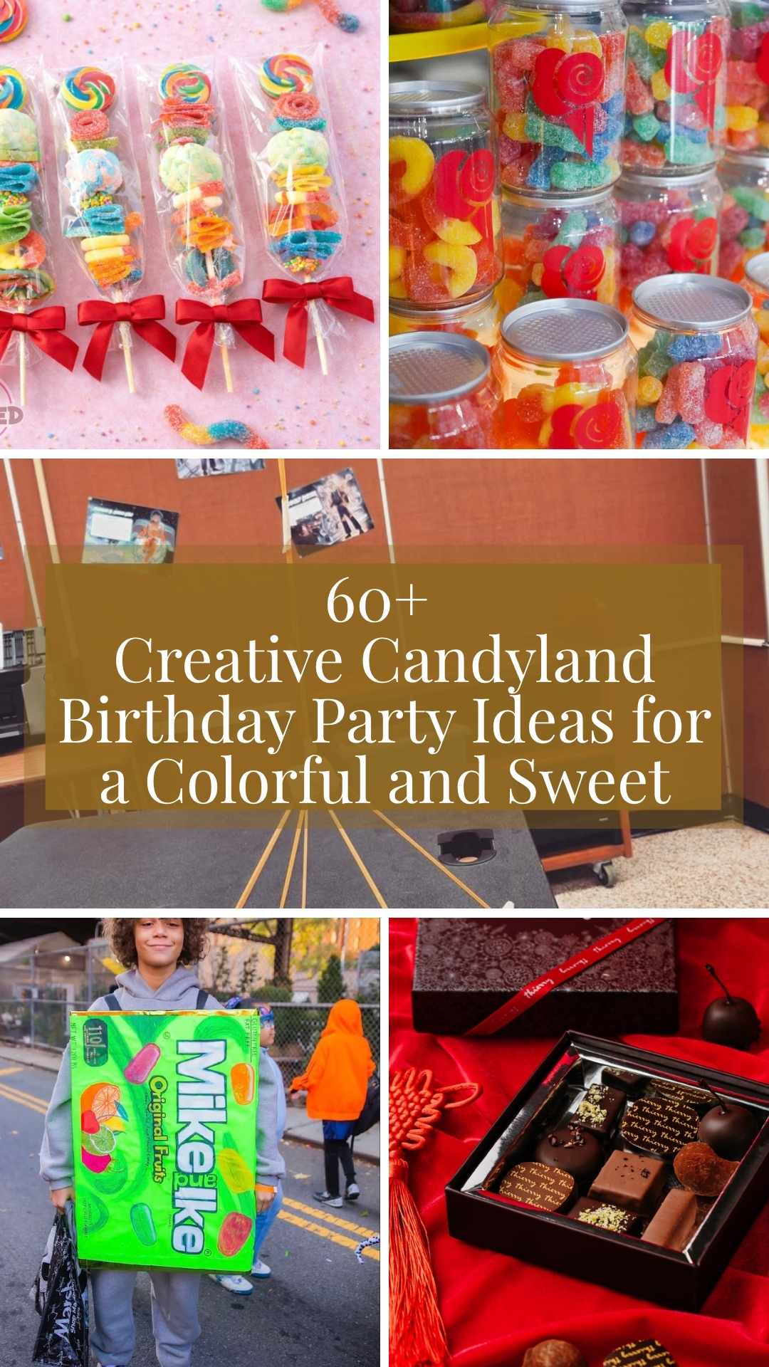 60+ Creative Candyland Birthday Party Ideas for a Colorful and Sweet