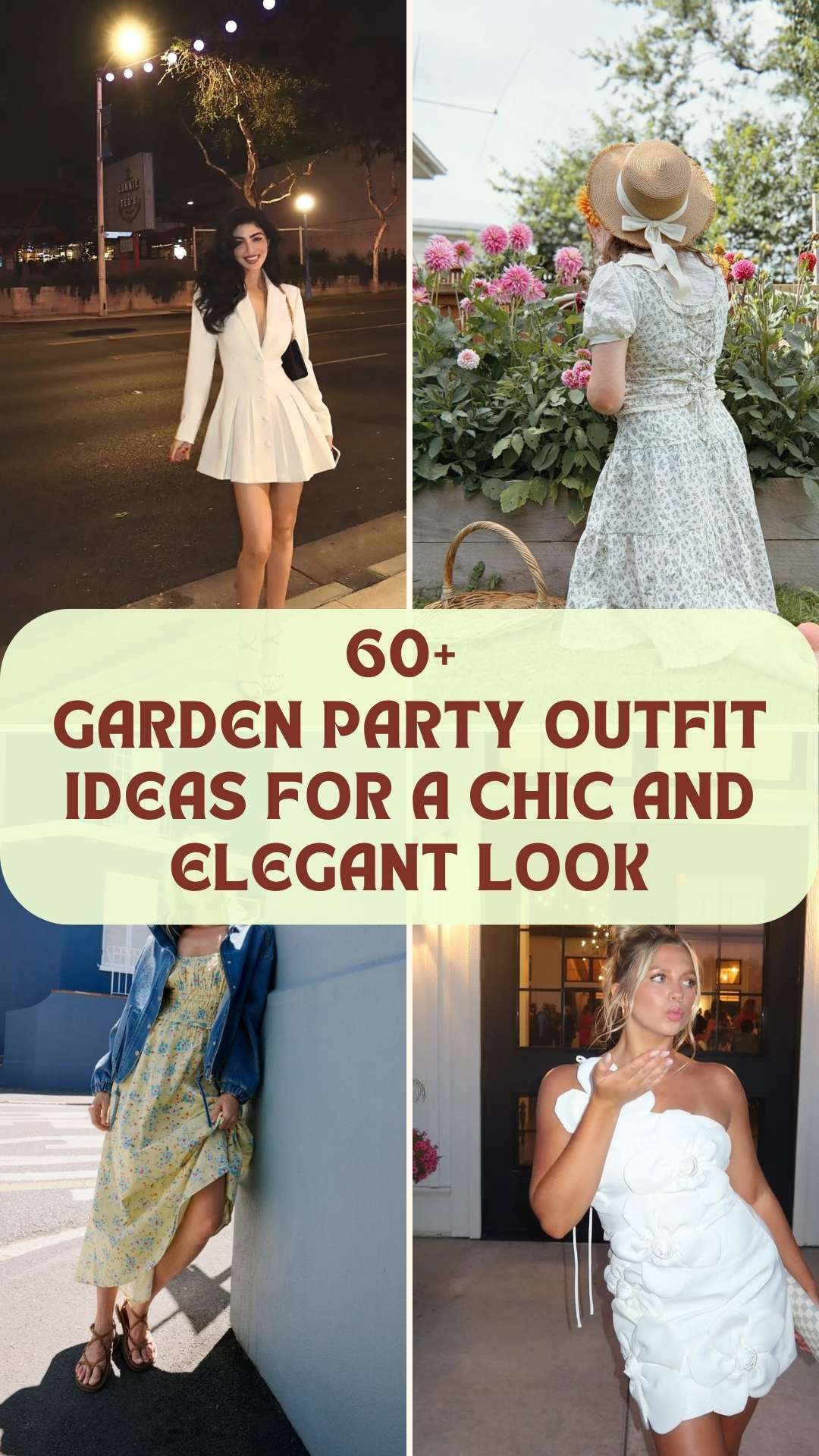 60+ Garden Party Outfit Ideas for a Chic and Elegant Look