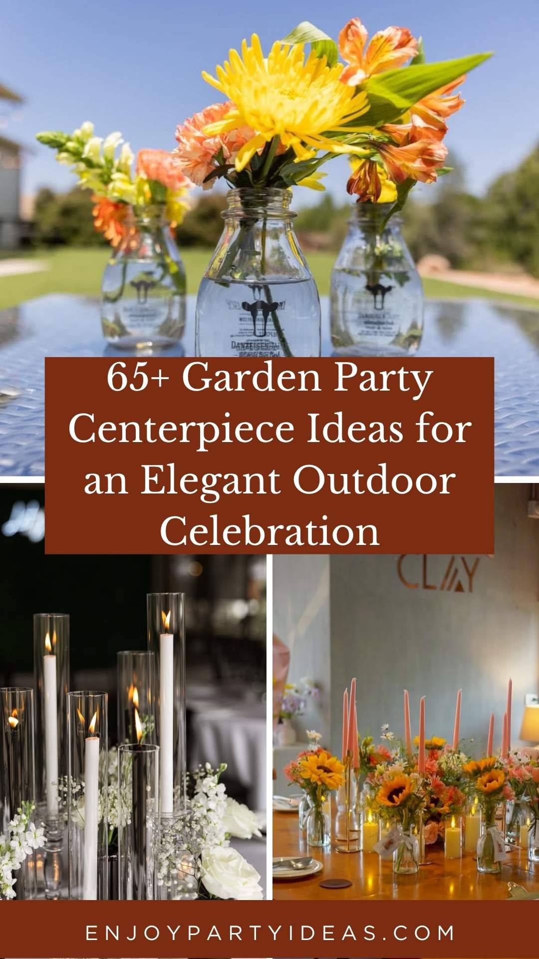 65+ Garden Party Centerpiece Ideas for an Elegant Outdoor Celebration