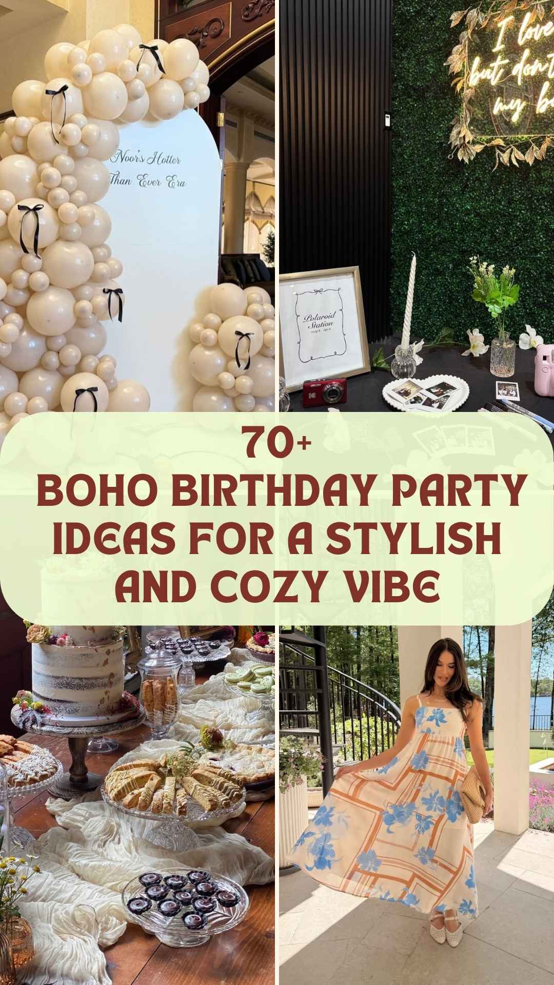 70+ Boho Birthday Party Ideas for a Stylish and Cozy Vibe