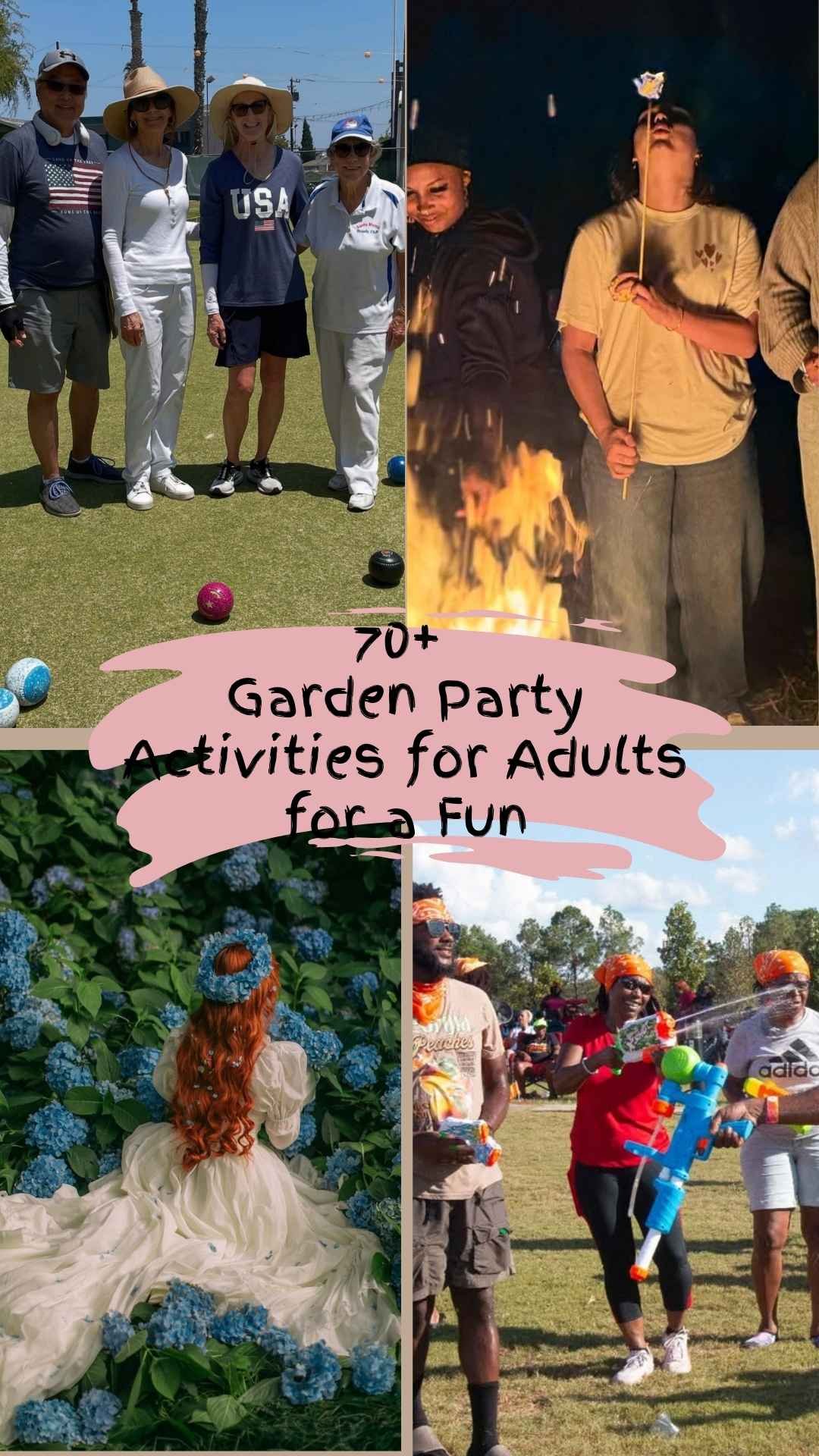 70+ Garden Party Activities for Adults for a Fun