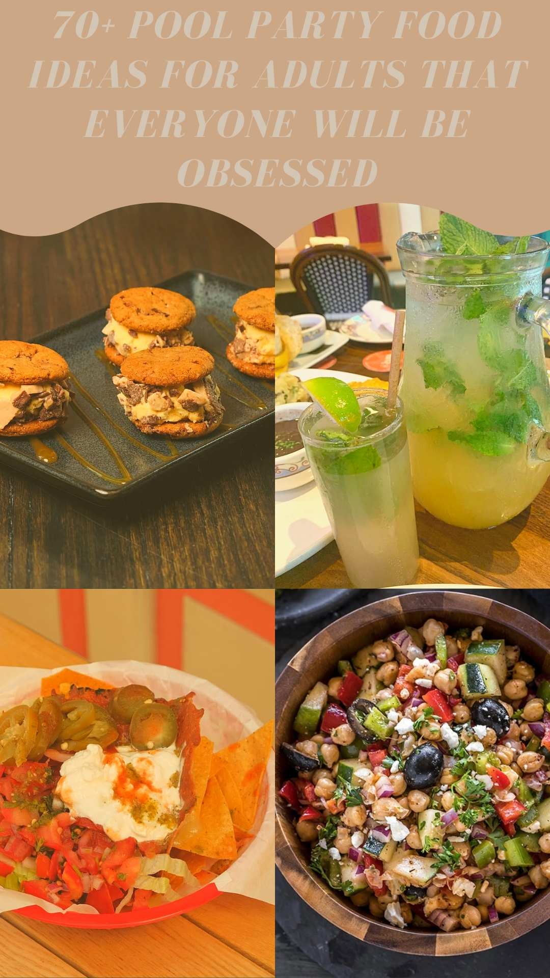 70+ Pool Party Food Ideas for Adults That Everyone Will Be Obsessed