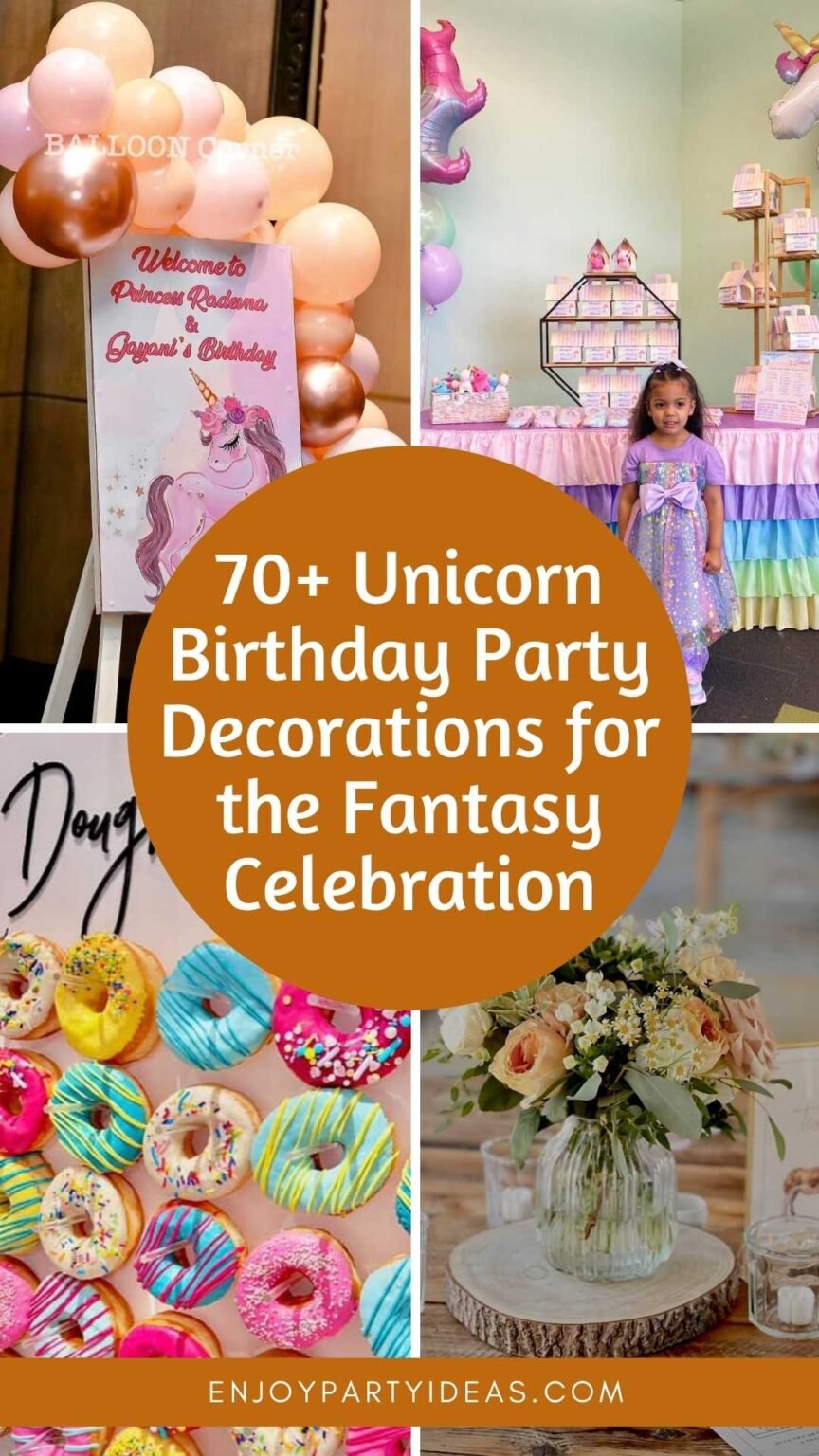 70+ Unicorn Birthday Party Decorations for the Fantasy Celebration