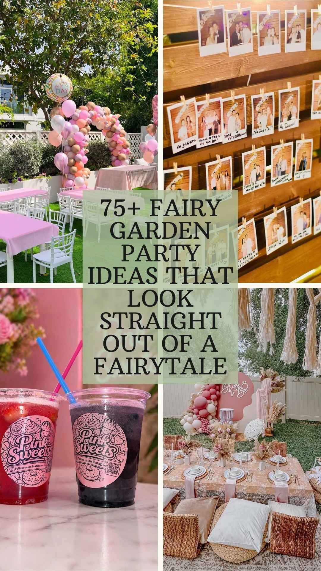 75+ Fairy Garden Party Ideas That Look Straight Out of a Fairytale