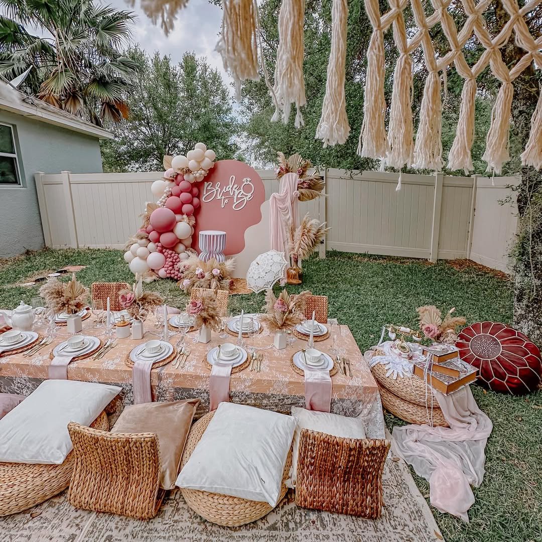 Boho Picnic Seating