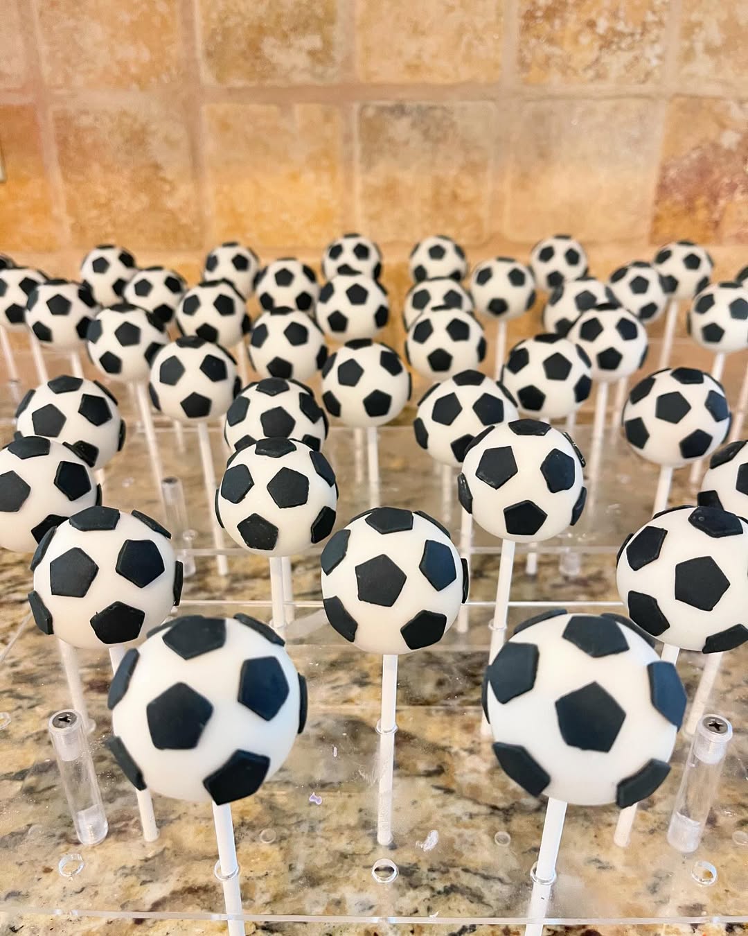 Chocolate Football Pops