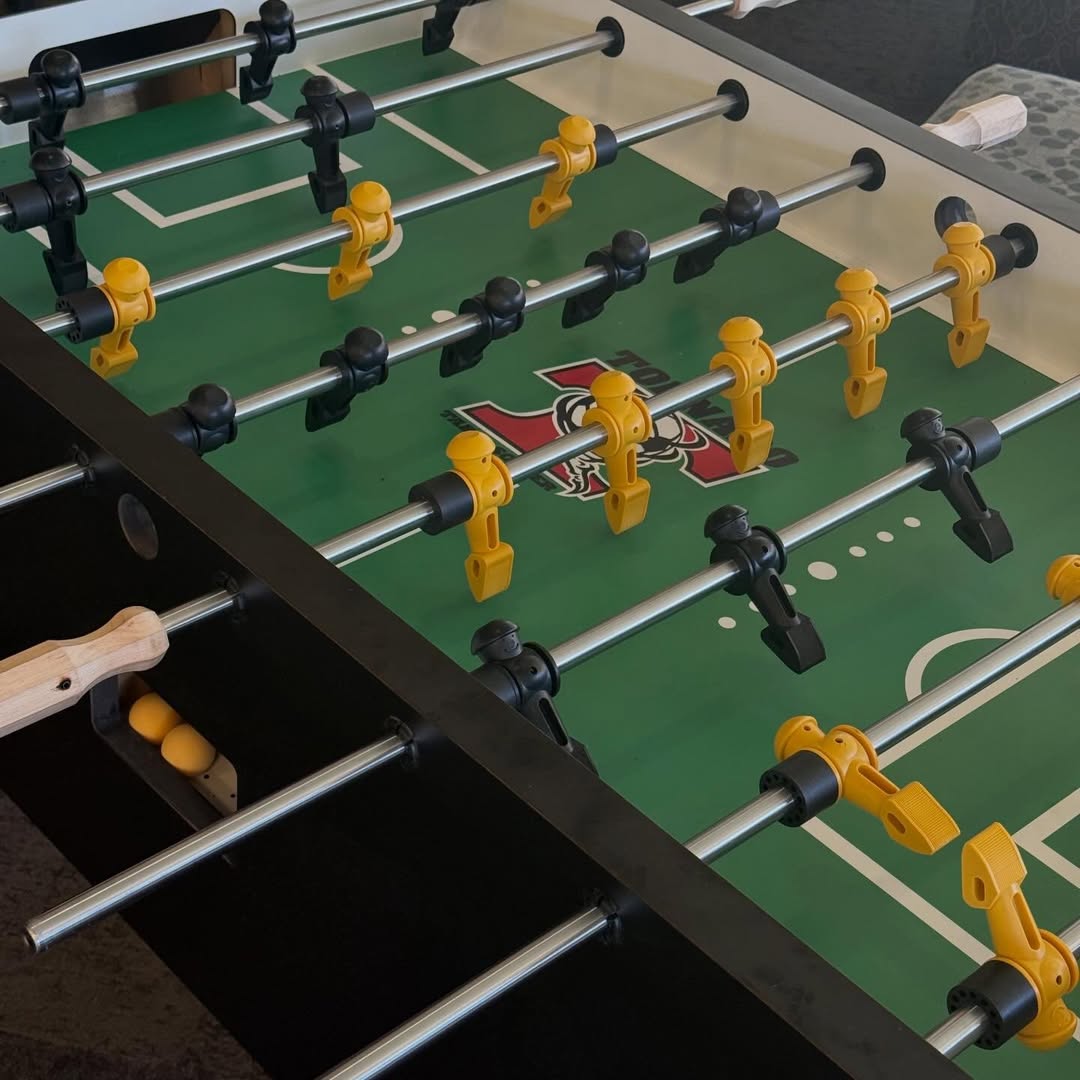 Foosball Table Setup