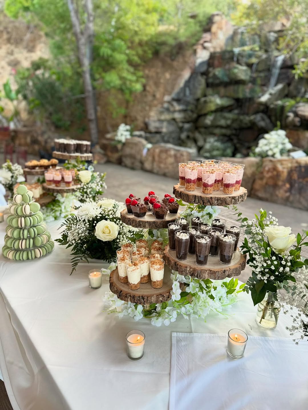 Macaron Dessert Table