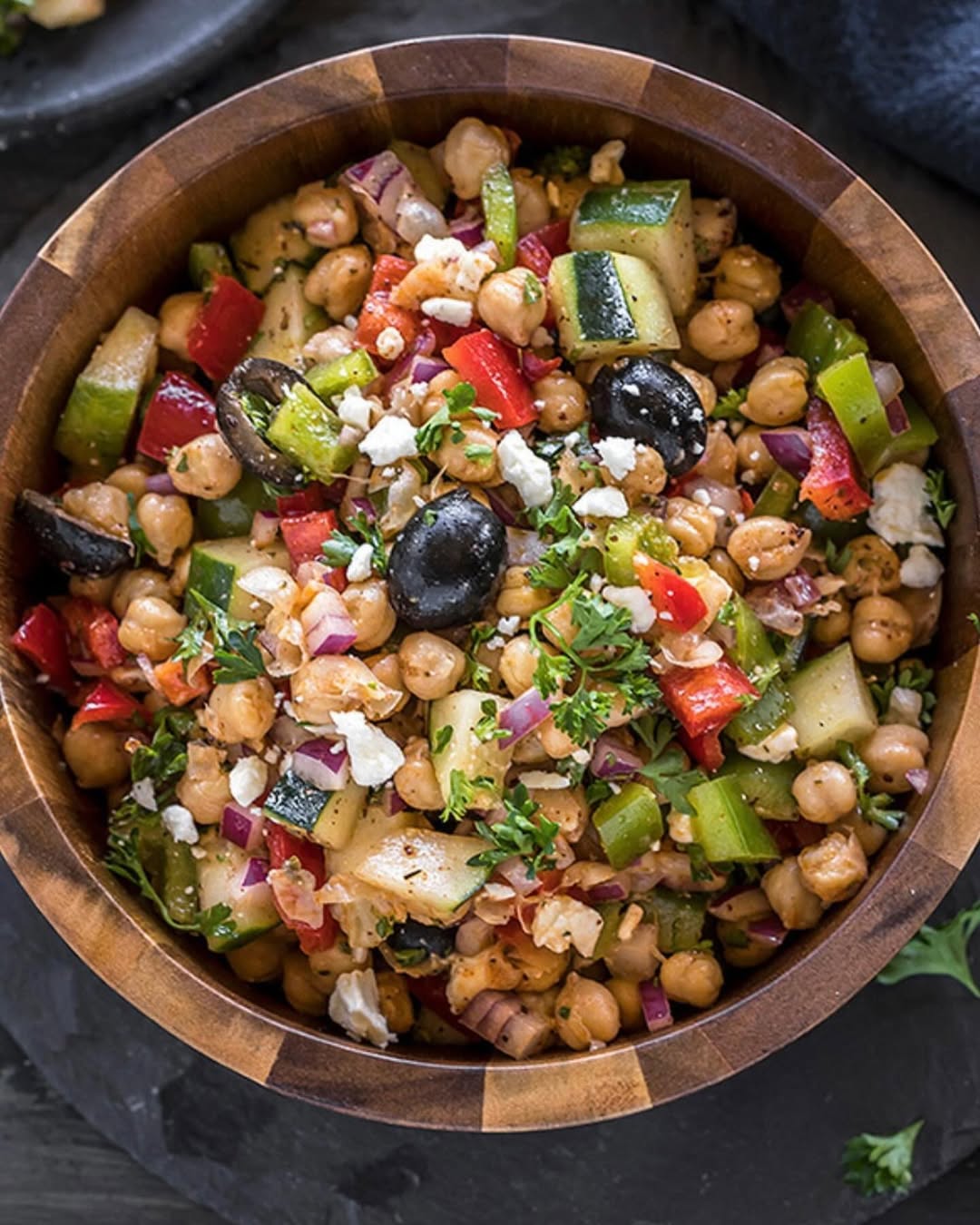 Mediterranean Chickpea Salad