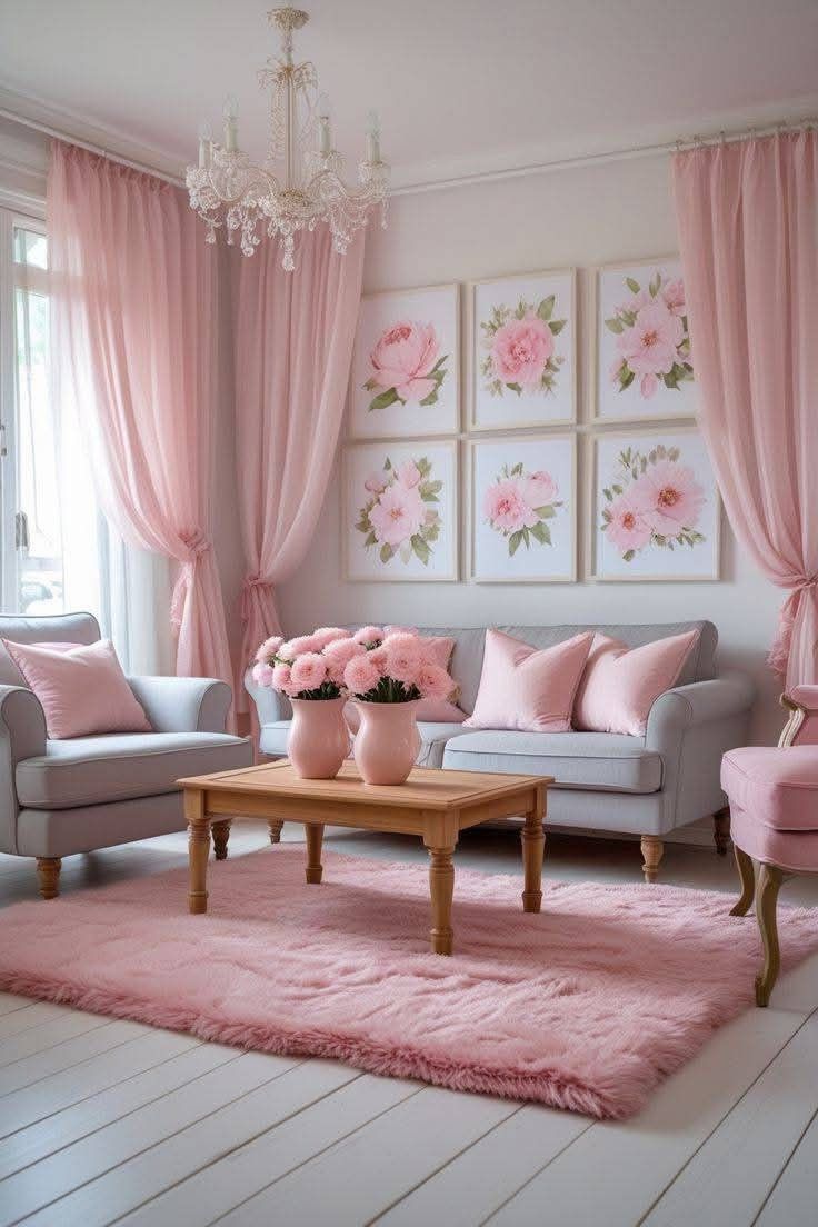Pink Lounge Corner