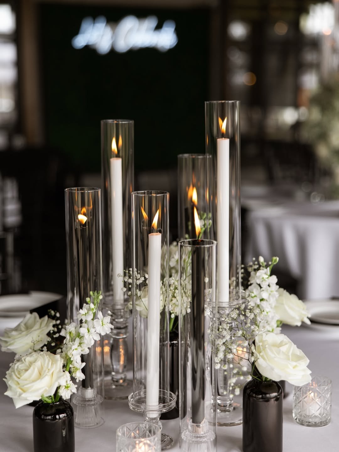 White Candle Clusters